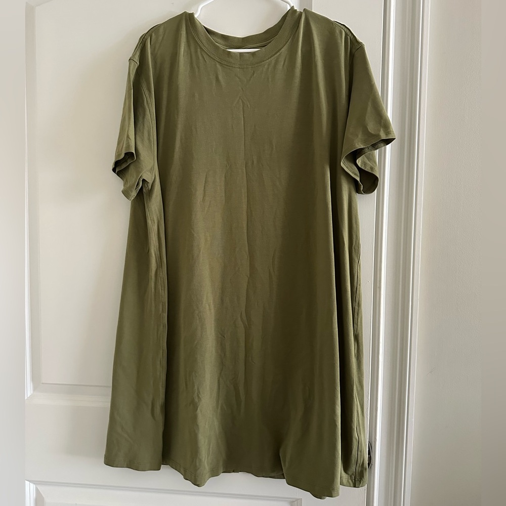 Green Lululemon All Yours dress